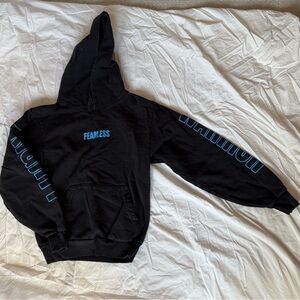 black and blue fearless sweatshirt